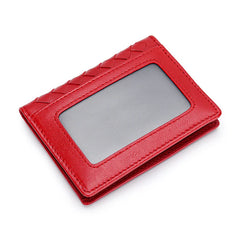 Card Holder Wallet Women Cow Leather Protects Case Coin Purse