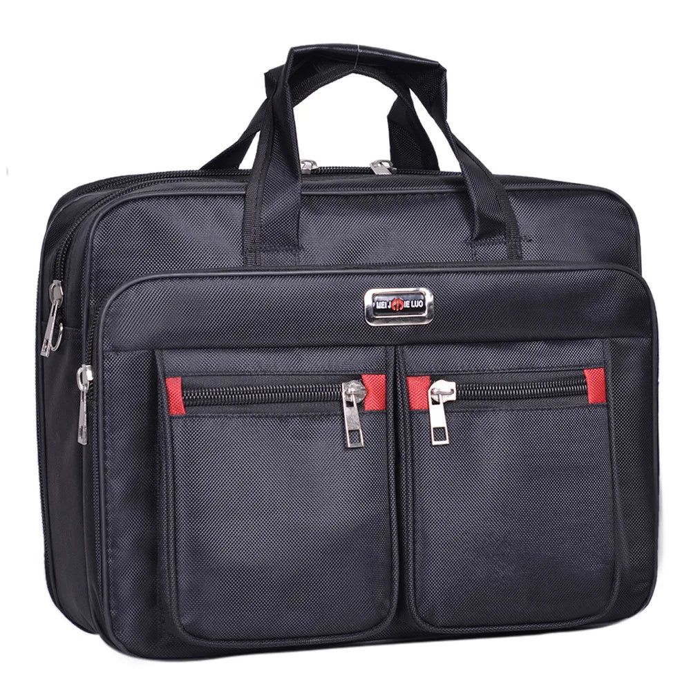 15.6 Inch Laptop Shoulder Bag Men Office Briefcase