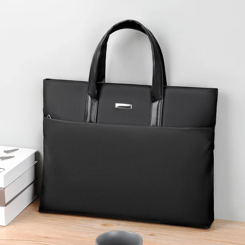 Canvas Men's Briefcase Laptop Bag Large Capacity Handbag