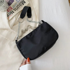Nylon Women Shoulder Bag Ladies Casual Small Handbags Purse Vintage Tote Bag