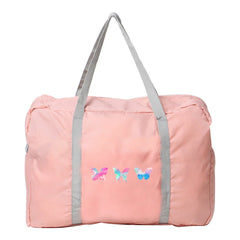 Butterfly Pattern Travel Bag Nylon Large Capacity Luggage Pack Women Men
