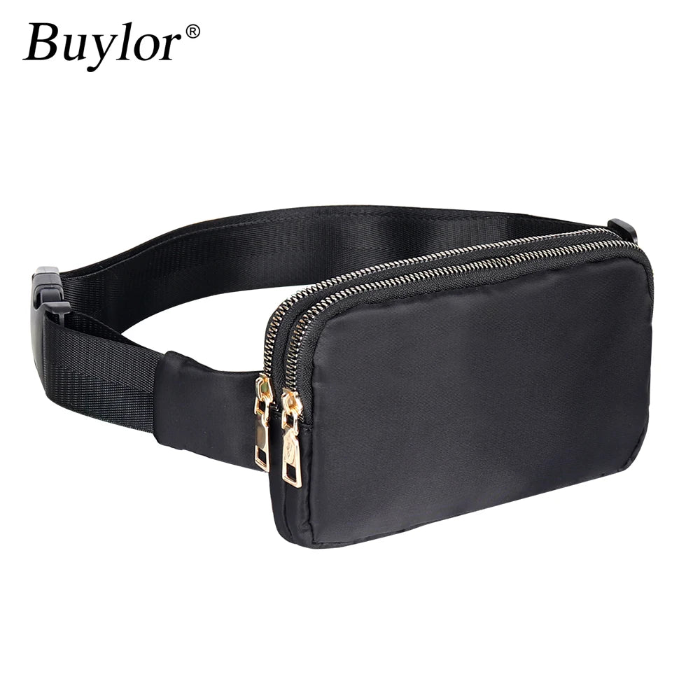 Buylor Waist Bags for Women Fanny Pack Chest Shoulder Bag