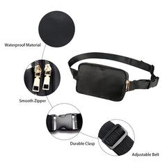 Buylor Waist Pack Women Belt Bag Phone Pouch Bags High Girl Polyester Waterproof