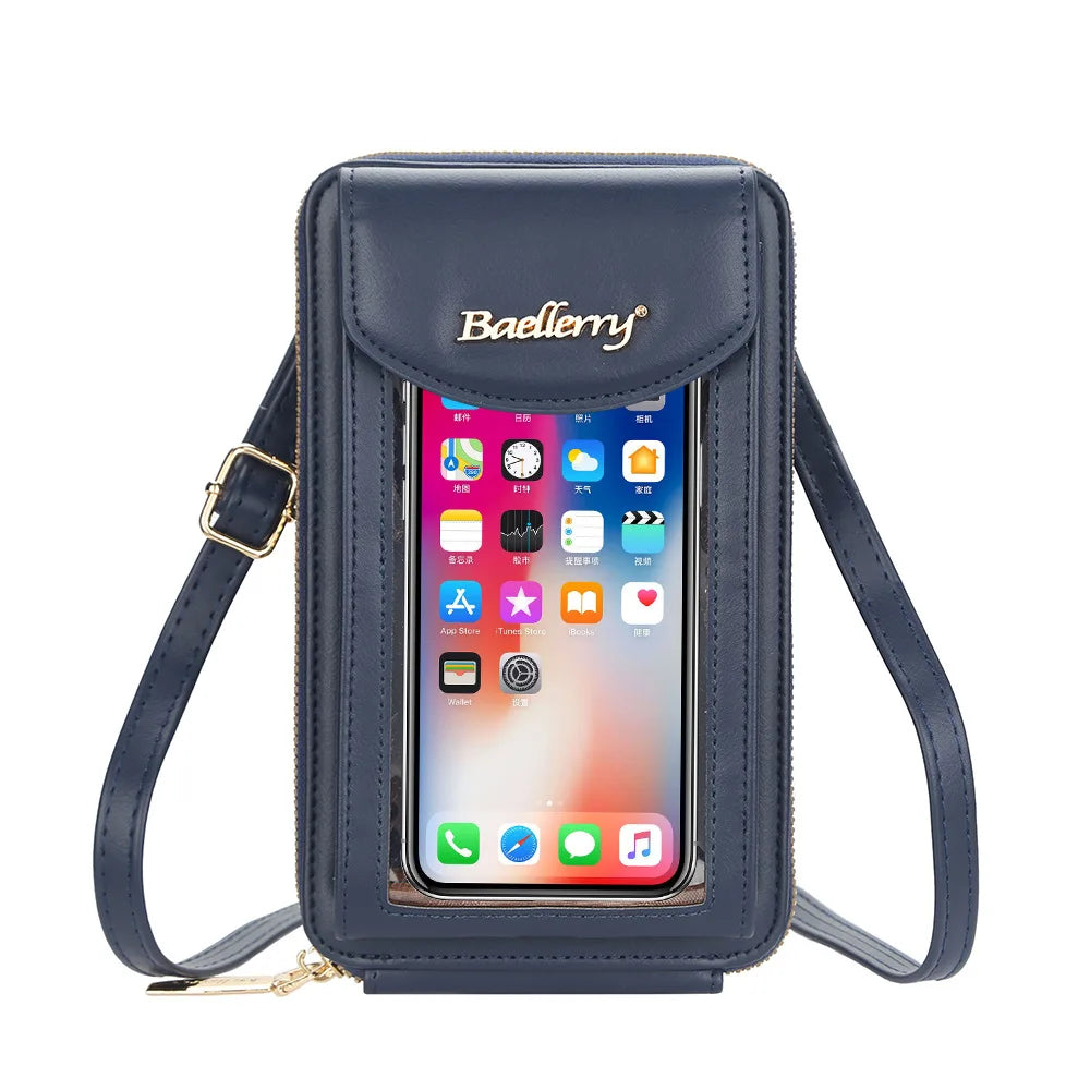 Buylor Flap Women's Bag Wallets Touch Screen Cell Phone Purse