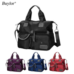 Buylor Nylon Women Shoulder Bag Large Capacity