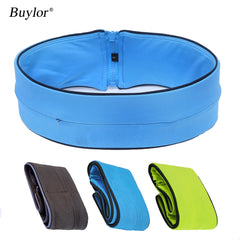 Buylor Sports Waist Bag Slim Running Belt Hands-Free Exercise Fanny Pack