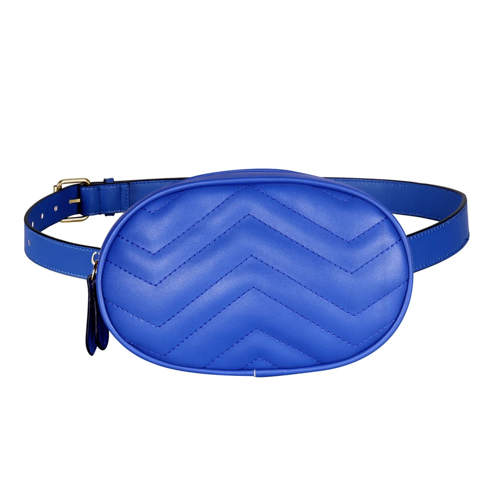 Buylor Waist Pack Fanny Pack Women Belt Bag PU Leather Crossbody Bag