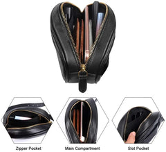 Buylor Women Waist Pack Fanny Bag Chest Bag Girls Bum Bag PU Leather