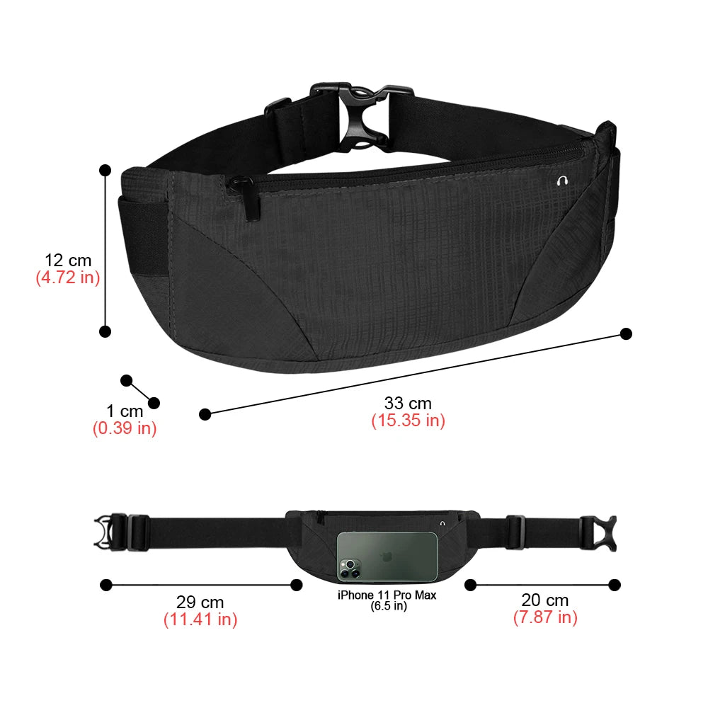 Buylor Waist Packs Women Men Sports Bum Bag Gym Waist Bag