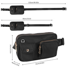 Buylor Waterproof Waist Pack Men Women Sport Waist Bags Fanny Pack