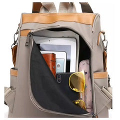 Buylor Women Backpack Waterproof Anti-Theft Oxford Backpack