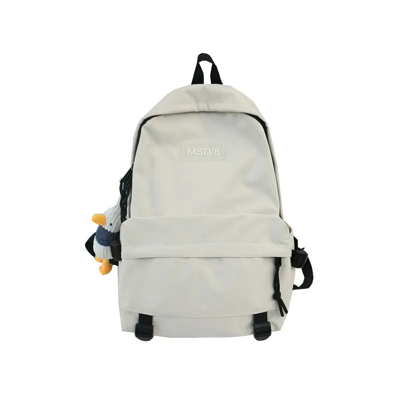 Waterproof Leisure Backpack Wear-Resistant Student Schoolbag Large Capacity