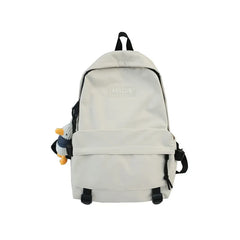 Waterproof Leisure Backpack Wear-Resistant Student Schoolbag Large Capacity