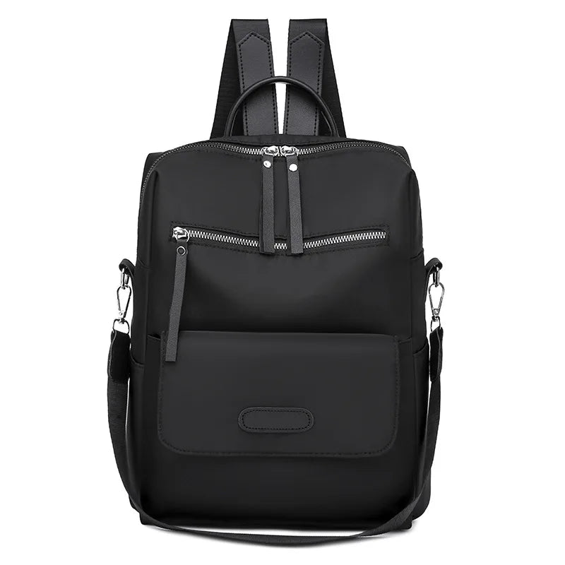 Women's Oxford Anti-Theft Backpack Waterproof School Bag