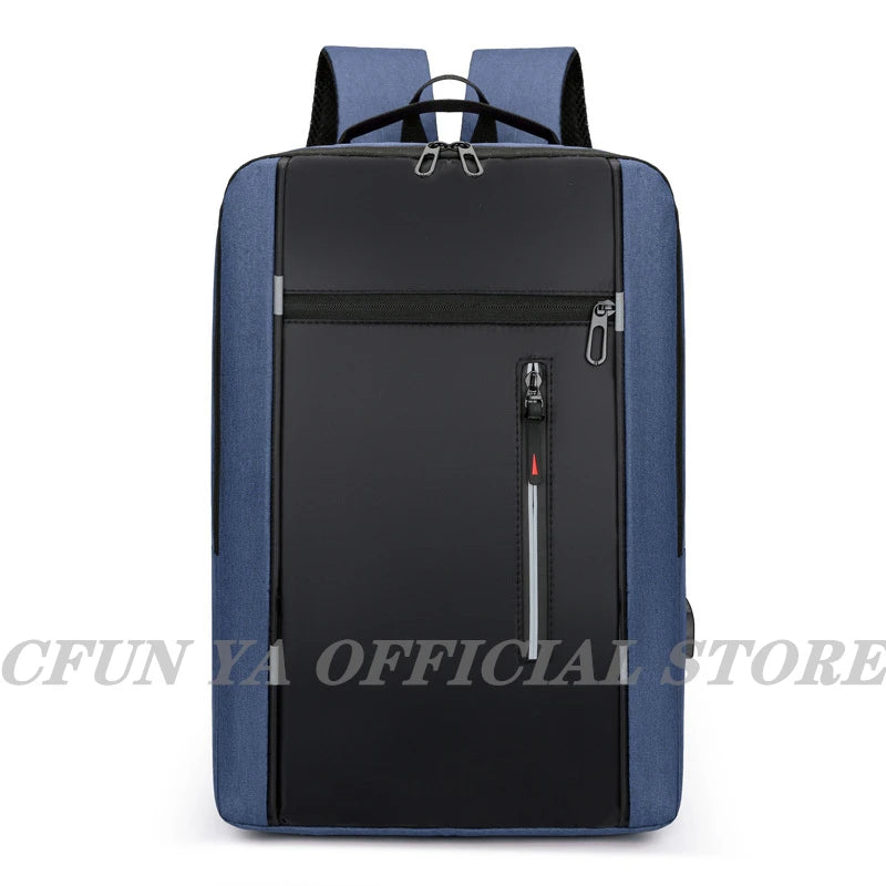 15.6 Inch USB Laptop Backpack School Bag Anti Theft Rucksack