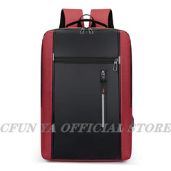 15.6 Inch USB Laptop Backpack School Bag Anti Theft Rucksack