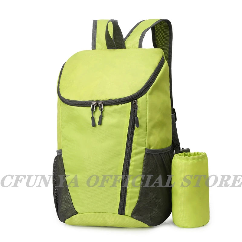 Waterproof Foldable Backpack Lightweight Climbing Bagpack Bag