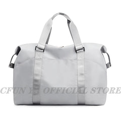 Waterproof Nylon Gym Bag Men Women Fitness Travel Duffle Yoga Mat Sport Bag