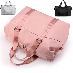 Waterproof Nylon Gym Bag Men Women Fitness Travel Duffle Yoga Mat Sport Bag