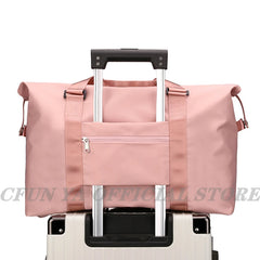Waterproof Nylon Gym Bag Men Women Fitness Travel Duffle Yoga Mat Sport Bag