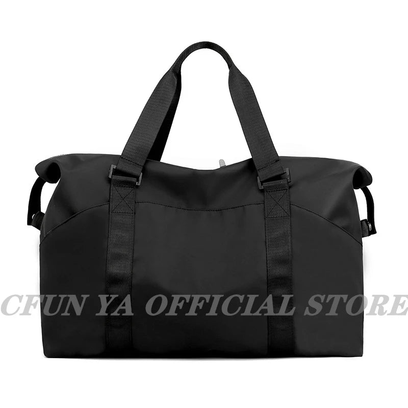 Waterproof Nylon Gym Bag Men Women Fitness Travel Duffle Yoga Mat Sport Bag