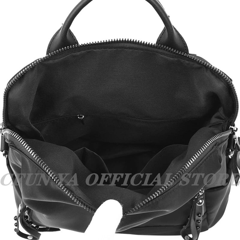 Women's Summer Backpack Oxford Waterproof Travel Shoulder Bag