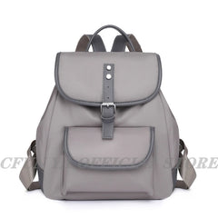 Nylon Backpack For Teen Girls Waterproof Anti-Theft Schoolbag