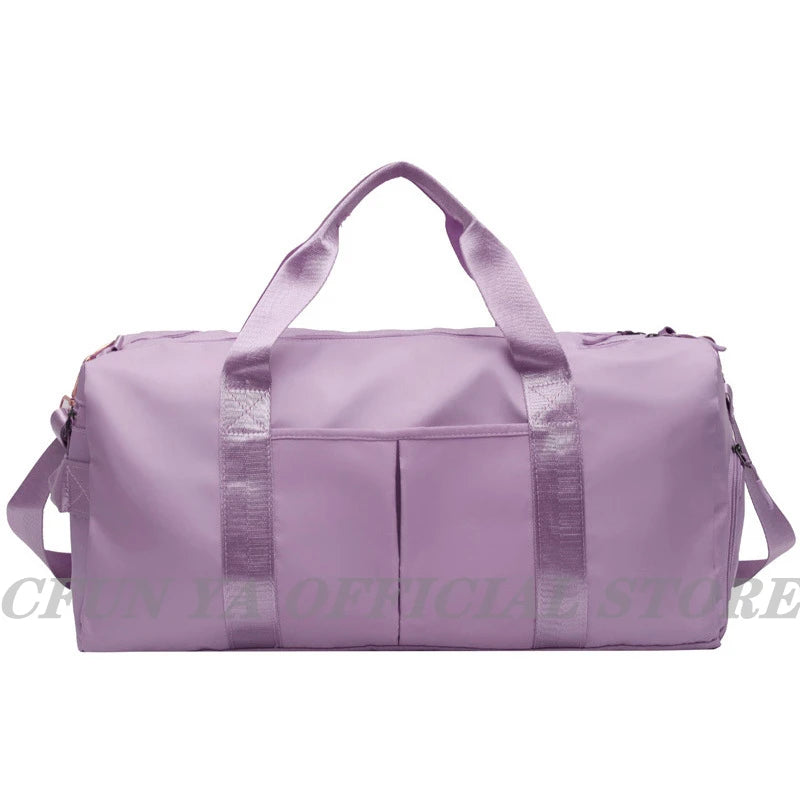 Waterproof Travel Duffel Bag for Women - Weekend Gym Handbag