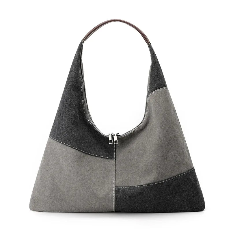 Canvas Shoulder Bag Large Capacity Totes Top Handle Bags