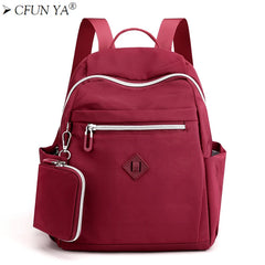 Small Backpack Crossbody Bag For Teenage Girl Women Shoulder Book Bag