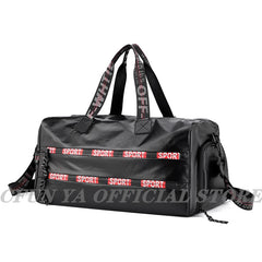 Nylon Shoulder Bag Duffle Luggage Tote Crossbody Handbag