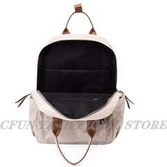 Nylon Women's Backpack 14 Inch Bagpack for Teen Girls