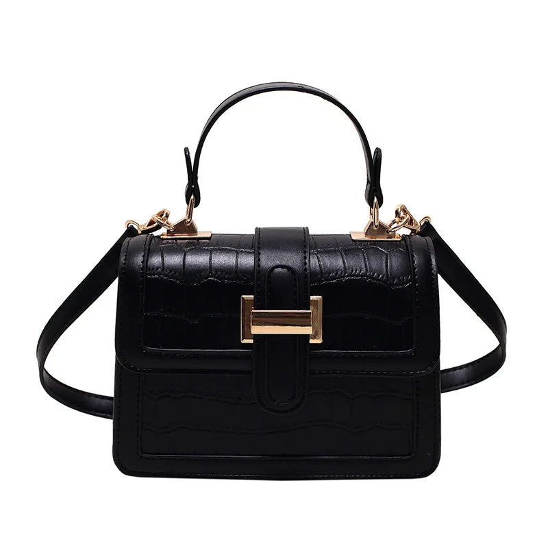 CGCBAG Square Shoulder Bag PU Leather Female Crossbody Bags