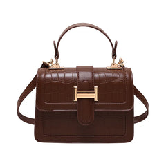 CGCBAG Square Shoulder Bag PU Leather Female Crossbody Bags