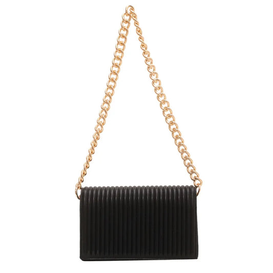 Thick Chain Shoulder Bag Women Handbags PU Leather Crossbody Bags
