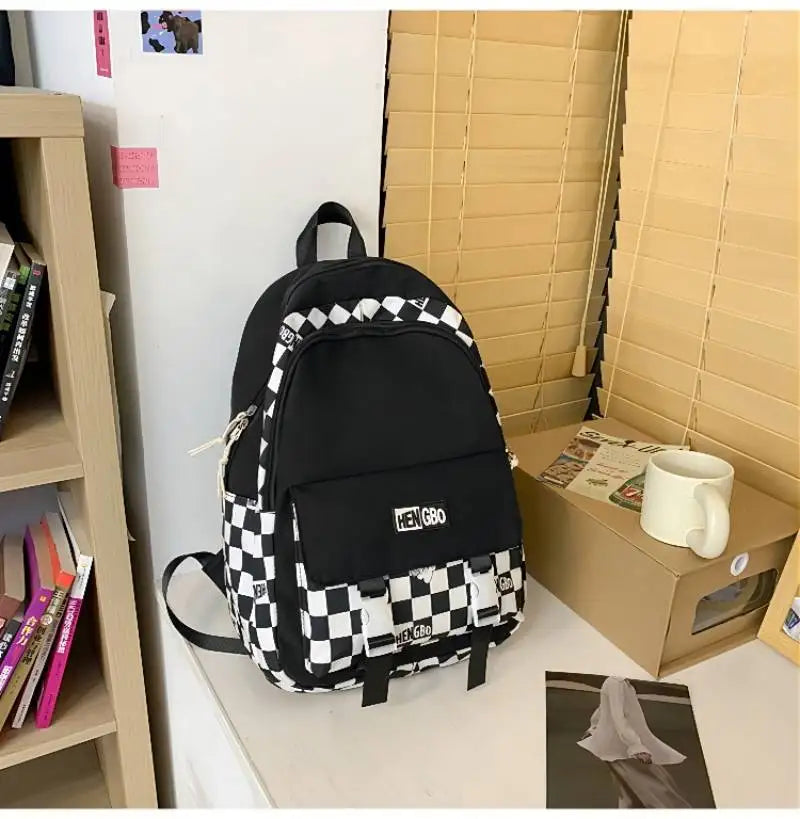 CGCBAG Women Backpack Large Capacity School Backpack For Teenager Girls