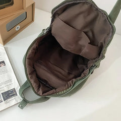Vintage Canvas Women's School Backpack Large Capacity Casual Female Bags