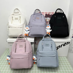 CGCBAG Large Capacity Women Backpack Teenage Girls School