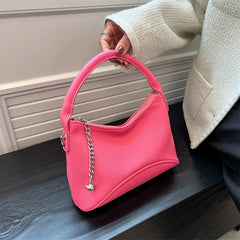 Solid Small Handbags For Women Shoulder Bag Chain Crossbody Bag