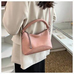 Solid Small Handbags For Women Shoulder Bag Chain Crossbody Bag