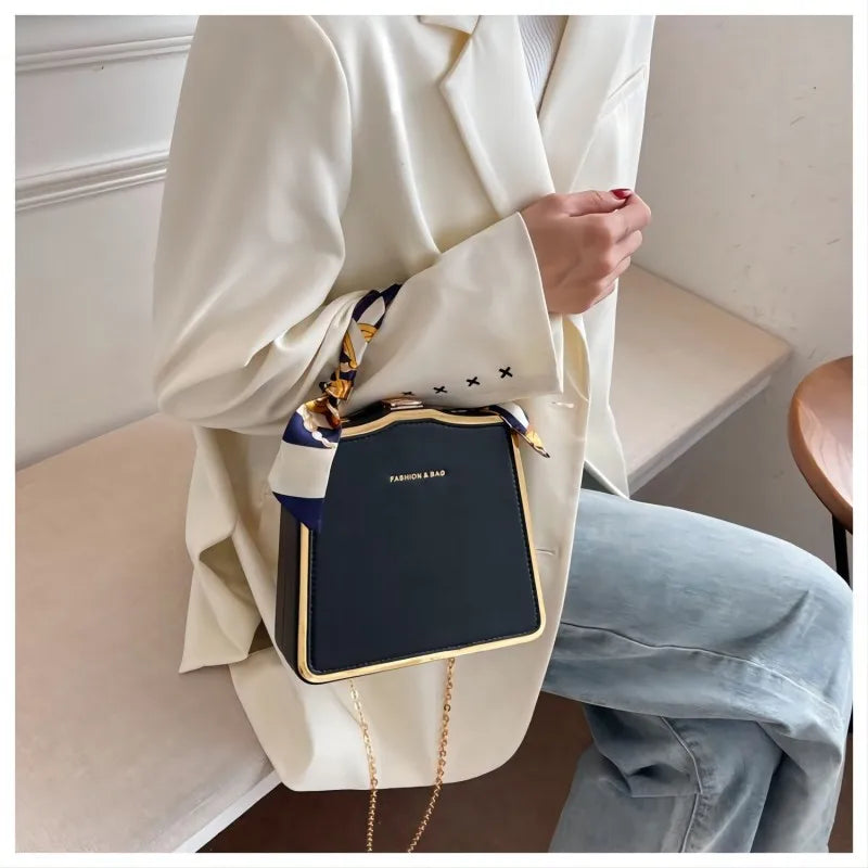 Vintage Handbag Women Shoulder Bag PU Leather Crossbody