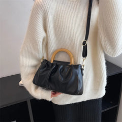 Vintage Soft Leather Women Shoulder Bag
