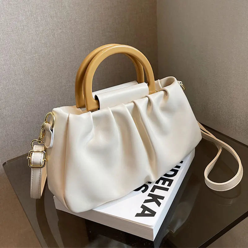 Vintage Soft Leather Women Shoulder Bag
