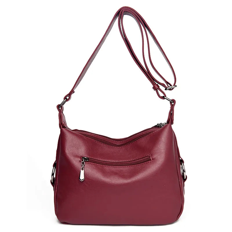 Women Leather Handbags Summer Style Small Handbag