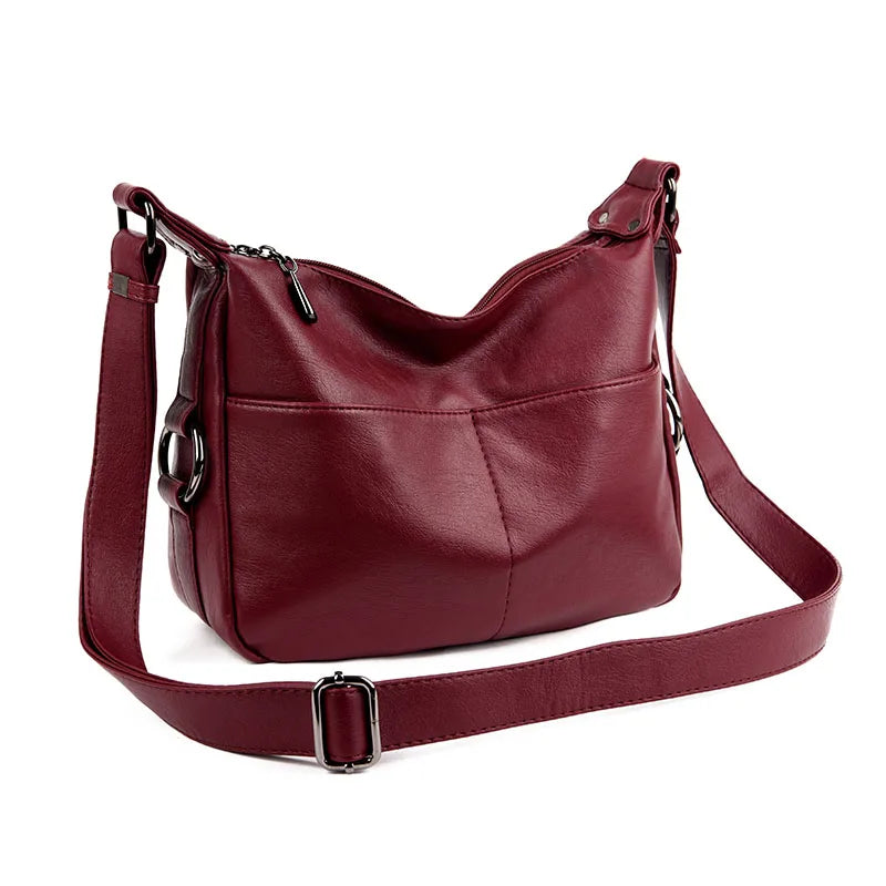Women Leather Handbags Summer Style Small Handbag