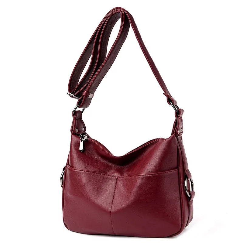 Women Leather Handbags Summer Style Small Handbag