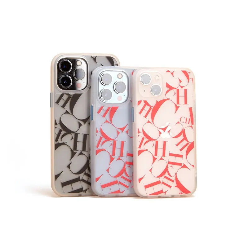 Clear Matte Bumper Phone Case for iPhone13 Pro Max Shockproof Soft TPU Silicone