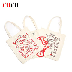 Large Capacity Vintage Cotton Fabric Shoulder Bag Women Messenger Bag