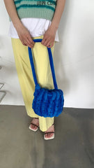 Velvet Knitting Women's Bag Autumn Winter Hand Woven Bag