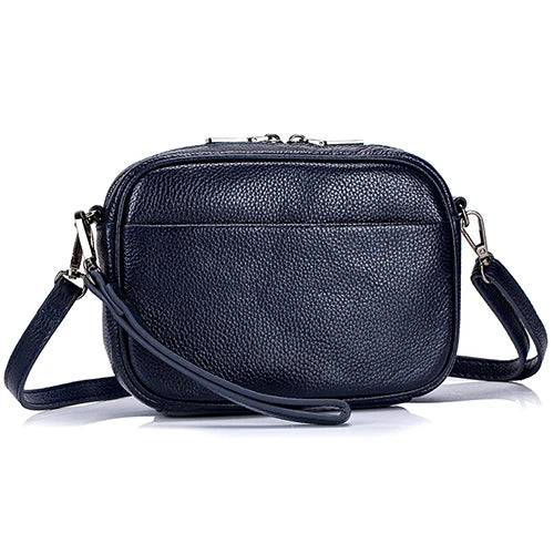Cowhide Leather Women's Flap Bag Messenger Bag